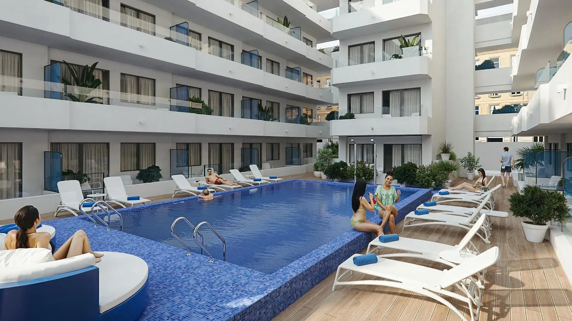 Lejlighed Apartamentos Vibra Jabeque Blue - Adults Only -New Opening 2025 Ibiza